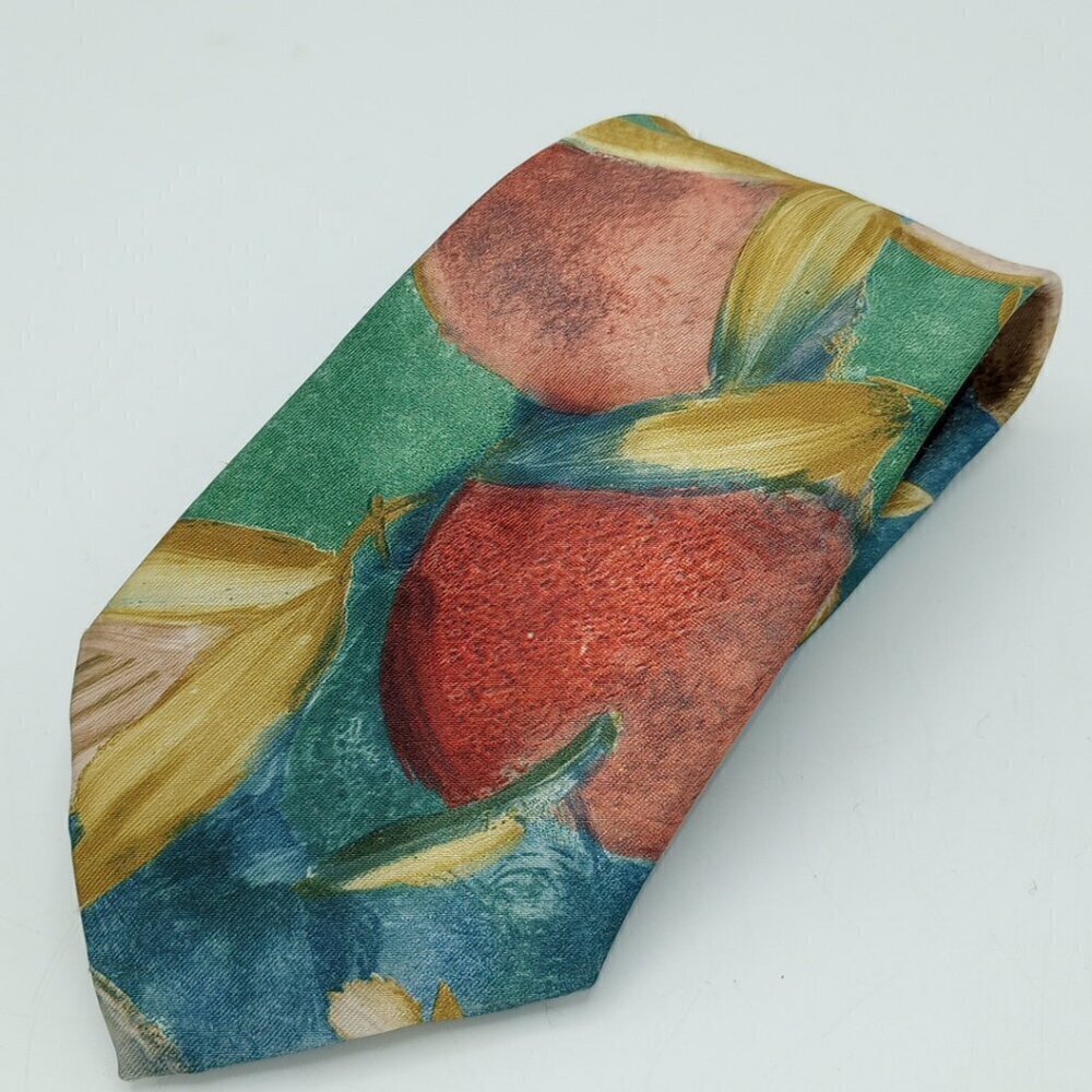 Towncraft Floral Men's Tie - Made In The Usa - 56"L
